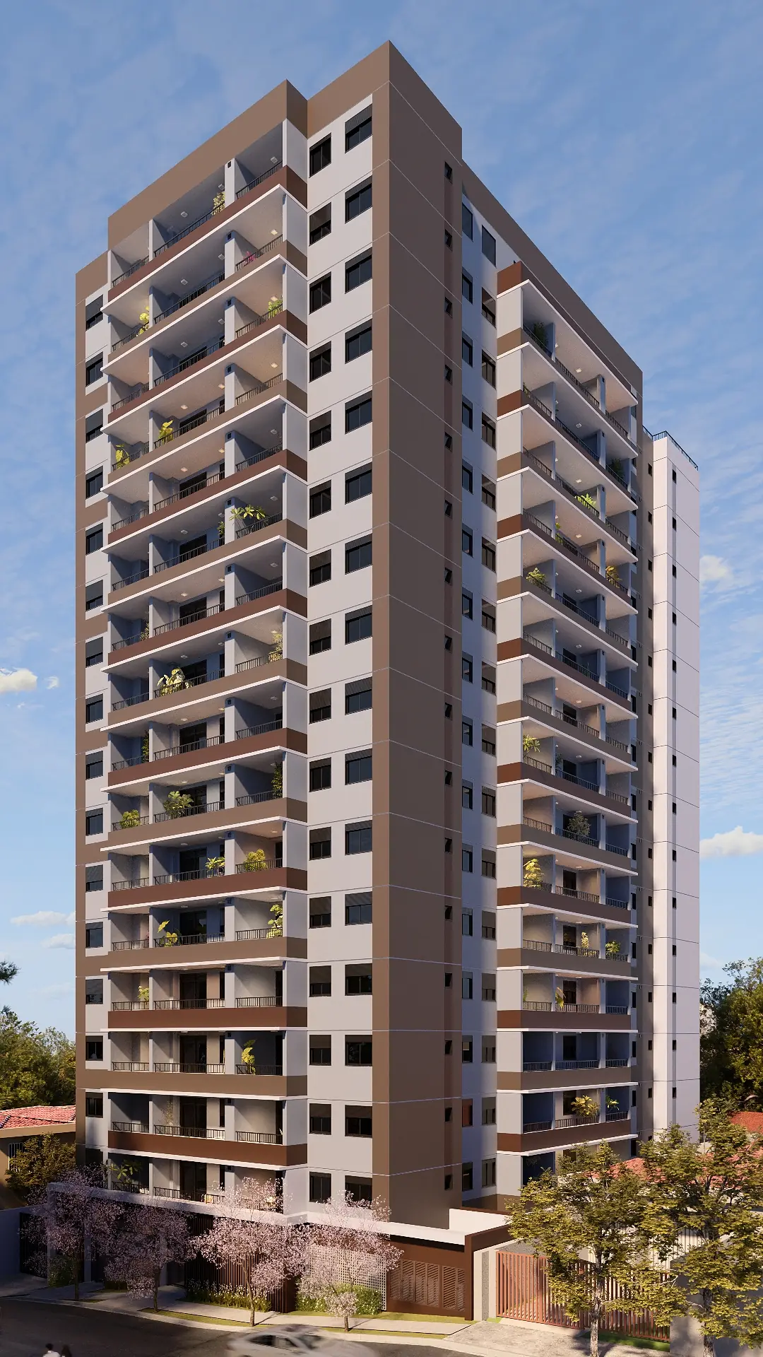 Fachada do Residencial The One no Jardim São Paulo, Zona Norte